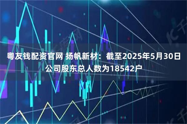 粤友钱配资官网 扬帆新材：截至2025年5月30日公司股东总人数为18542户