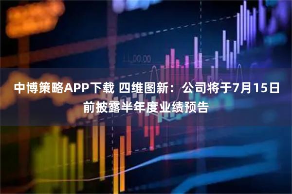 中博策略APP下载 四维图新：公司将于7月15日前披露半年度业绩预告